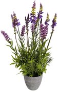 Sztuczna lawenda w doniczce, 43 cm
