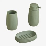 Zestaw Łazienkowy Aristide Verde Oscuro - Sklum