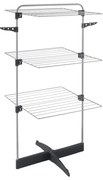Suszarka na pranie w szaro-srebrnym kolorze 22 m Thunder – Metaltex