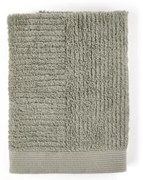Zielonoszary bawełniany ręcznik 70x50 cm Classic − Zone