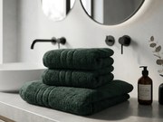 Ręcznik Classic 50 x 100 cm ciemnozielony, 100% bawełna