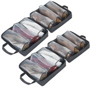 Zestaw dwóch toreb podróżnych na buty, organizer na 6 par, WENKO