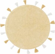Dywan dziecięcy w żółtym kolorze Malu