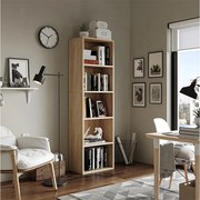 Regał na książki sonoma 40x24x132 bob