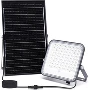 Aigostar - LED RGBW 150W solarny reflektor 3,4V IP66 z pilotem