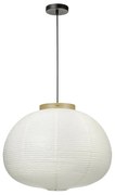 Biała lampa wisząca ø 60 cm Kami – Blomus