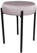 Taboret TORIN MG VELVET jasnoróżowy ATOS