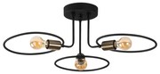 Czarna lampa sufitowa Circle – Opviq lights