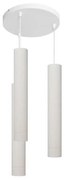LED Żyrandol na lince TUBA 3xGU10/4,8W/230V biały
