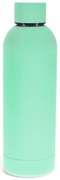 Miętowa podróżna butelka ze stali nierdzewnej 500 ml – Rex London