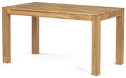 Stół jadalny 140 x 80 cm, dąb, L