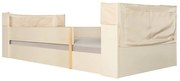 Beżowe łóżko dziecięce bez stelaża 90x200 cm Toddler – Roba