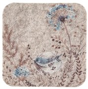 Altom Podkładka filcowa pod kubek Serenity, 10 x 10 cm, sada 4 szt.