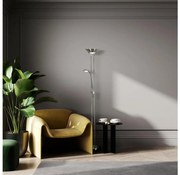 Searchlight EU5430SS - LED regulowana lampa stojąca MOTHILD LED/18W+5W/230V