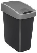 Kosz na śmieci z plastiku z recyklingu, 45 l