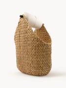 Ręcznie wykonany uchwyt z hiacyntu wodnego na papier toaletowy Pape