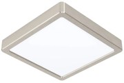 Szara lampa sufitowa LED 21x21 cm FUEVA 5 – EGLO