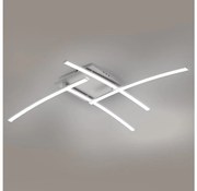 Brilagi - Lampa sufitowa LED STRIPES/32W/230V srebrna