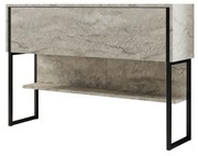 Komoda Luxe Travertine and Black