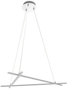 Nowoczesna srebrna lampa wisząca R1-L03