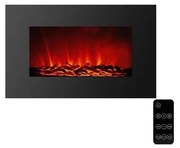 LED Ścienny kominek elektryczny z ogrzewaniem LED/2000W/230V 56x88 cm