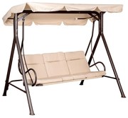 Happy Green Huśtawka ogrodowa Tara brązowy