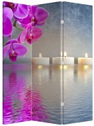 Parawan - Świece na wodzie (126x170 cm)