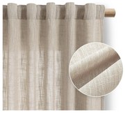 Beżowa zasłona 140x270 cm Valeta – Restilo