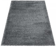Dywan shaggy Fluffy Super Soft jasno szary 60 cm x 110 cm