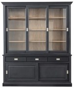 Witryna Milton 190x47x226cm black