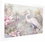 Plakat Czapla 60x40 cm bez ramy z marginesem ARTGEIST B