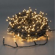 Nedis CLLS720 - zewnętrzny łańcuch LED, 720 diod, 7 trybów, 57 m, IP44, ciepła biel
