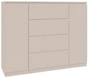 Komoda BASIC 2D4S – Kaszmir | 120x97x40 cm