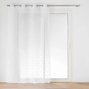 Firana okienna z pomponami, 140 x 240 cm, POMPINOU