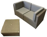 Sofa dwuosobowa ze stolikiem PIENO