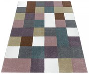 Dywan dziecięcy Funny kwadraciki multikolor 160 cm x 230 cm