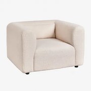 Fotel Fogler Chenille Kremowy Beż - Sklum