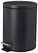 Kosz na śmieci NONI metalowy z pokrywą, 5 l