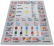 Dywan dziecięcy Play elementarz 80 cm x 120 cm