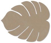Mata stołowa ze skóry ekologicznej 22x26 cm Monstera Leaf Nupo – LIND DNA