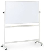 Mobilna obrotowa tablica magnetyczna, powierzchnia lakierowana, 1500 x 900 mm