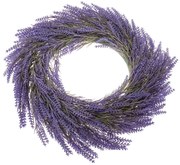 Sztuczny wieniec lawenda, średnica 65 cm