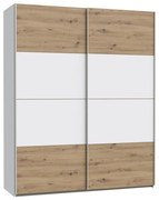 Szafa KARO 170x210 cm biała/dąb artisan