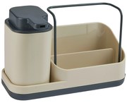 Dozownik do mydła + miejsce na akcesoria do zmywania NEO, 300 ml