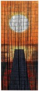Zasłona bambusowa 90x200 cm