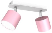 Oświetlenie punktowe DIXIE 2xGX53/11W/230V różowe
