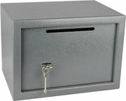 Stalowy sejf wrzutowy z zamkiem mechanicznym  RS.25.FK