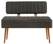 Ławka Vona Anthracite