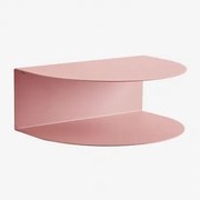 Półka Ścienna ↔︎ 40 Cm Ze Stali Taifa Light Pink - Sklum