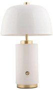 Lampa stołowa grzybek FREYA, bezprzewodowa, Ø 18 cm